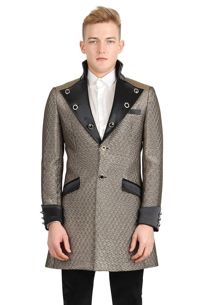 Rhys Fitted Overcoat - ACES WILDER