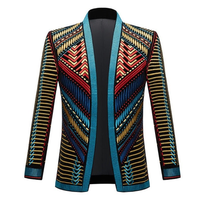 Samrat Multi Color Embroidered Blazer