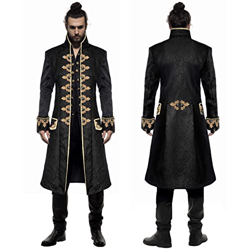 Sebastian Baroque Long Coat - ACES WILDER