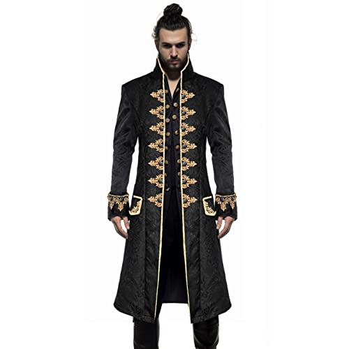 Sebastian Baroque Long Coat - ACES WILDER