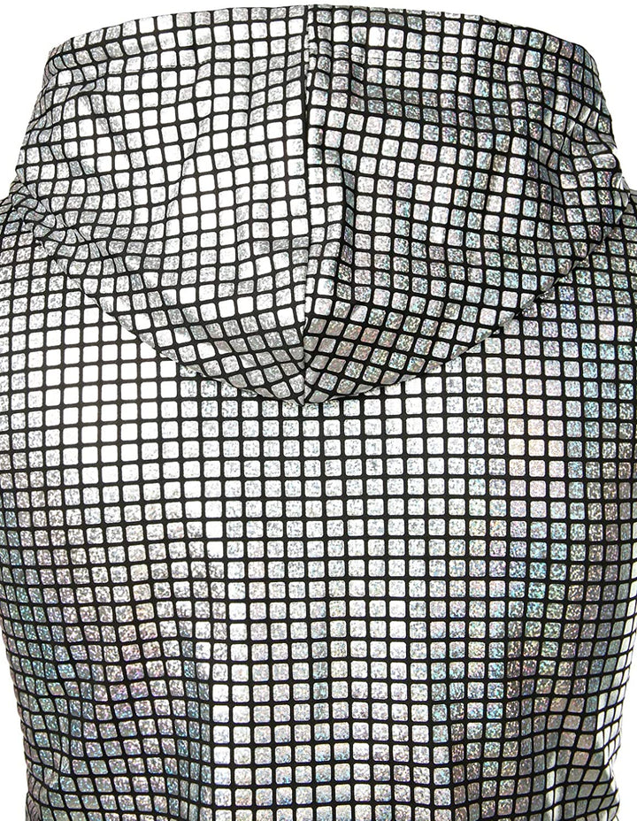 Silver Disco Vest - Aces Wilder