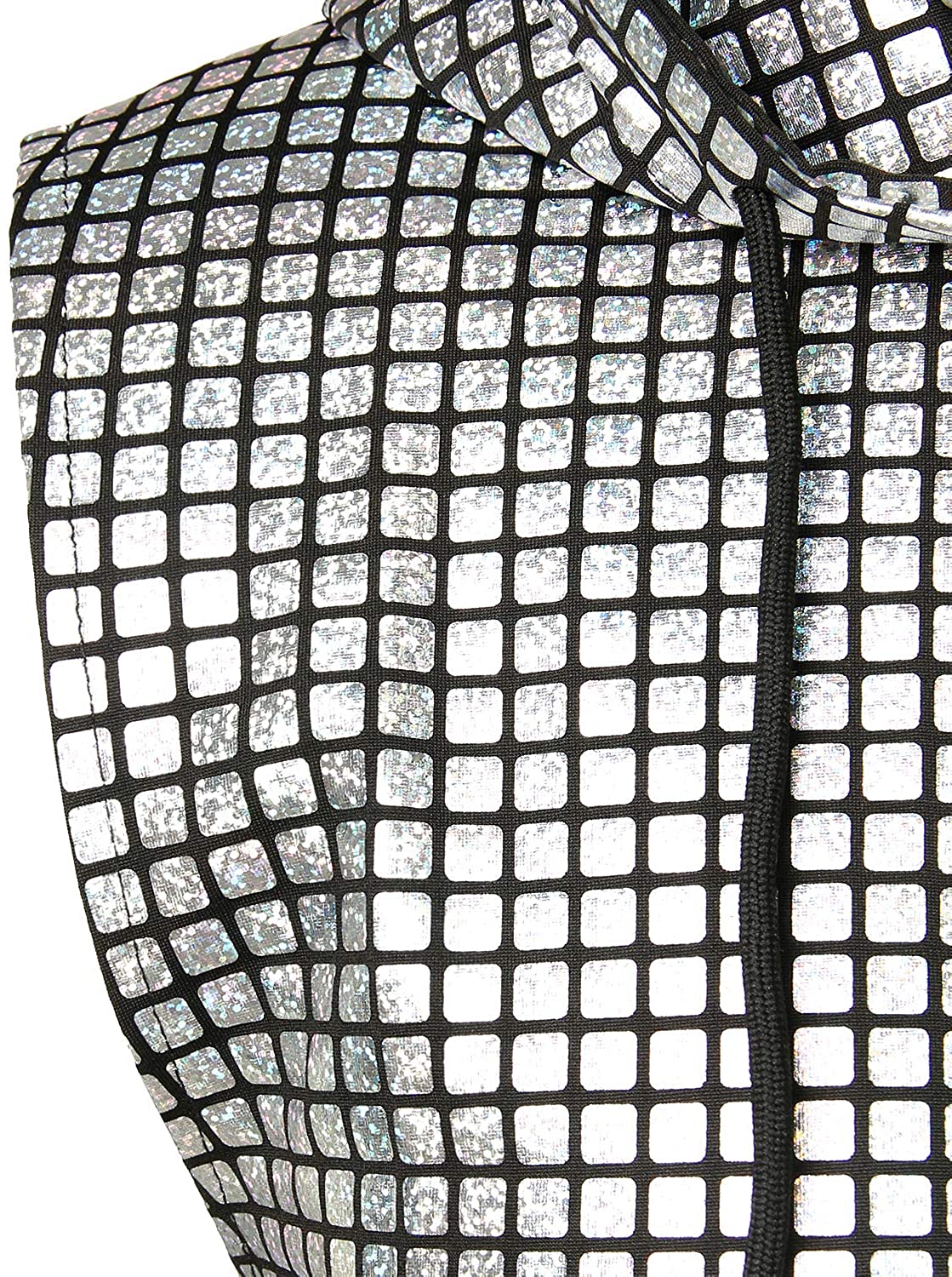 Silver Disco Vest - Aces Wilder