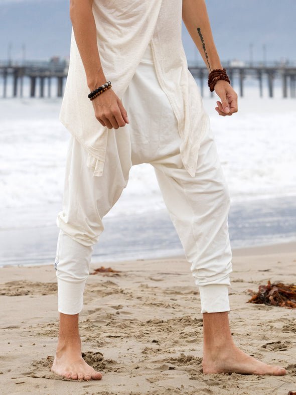 Simian White Wander Pants - ACES WILDER