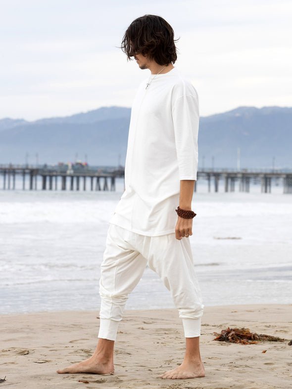 Simian White Wander Pants - ACES WILDER