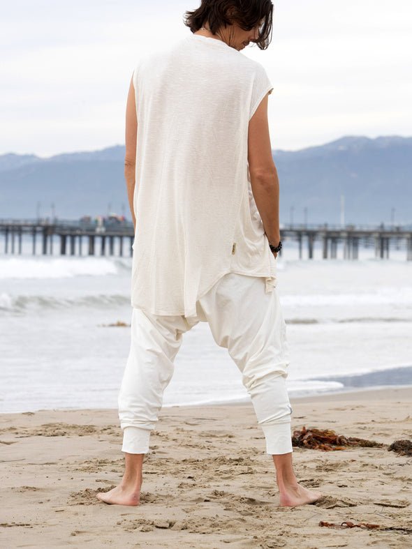 Simian White Wander Pants - ACES WILDER