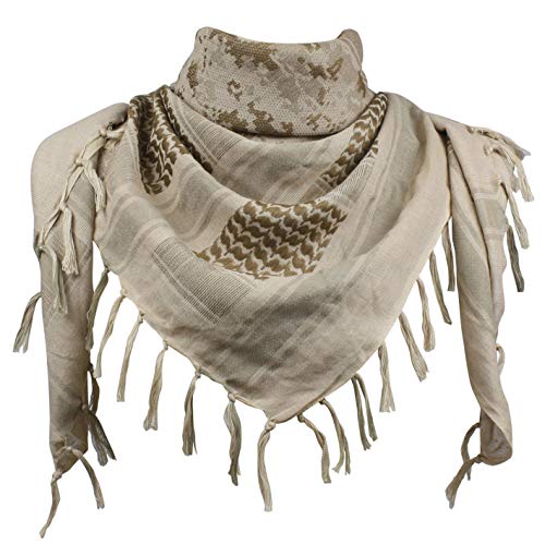 Tan Tactical Desert Scarf Wrap - Aces Wilder