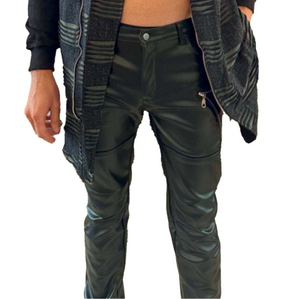 The Best Pant - Lysander Faux Leather Pant - ACES WILDER