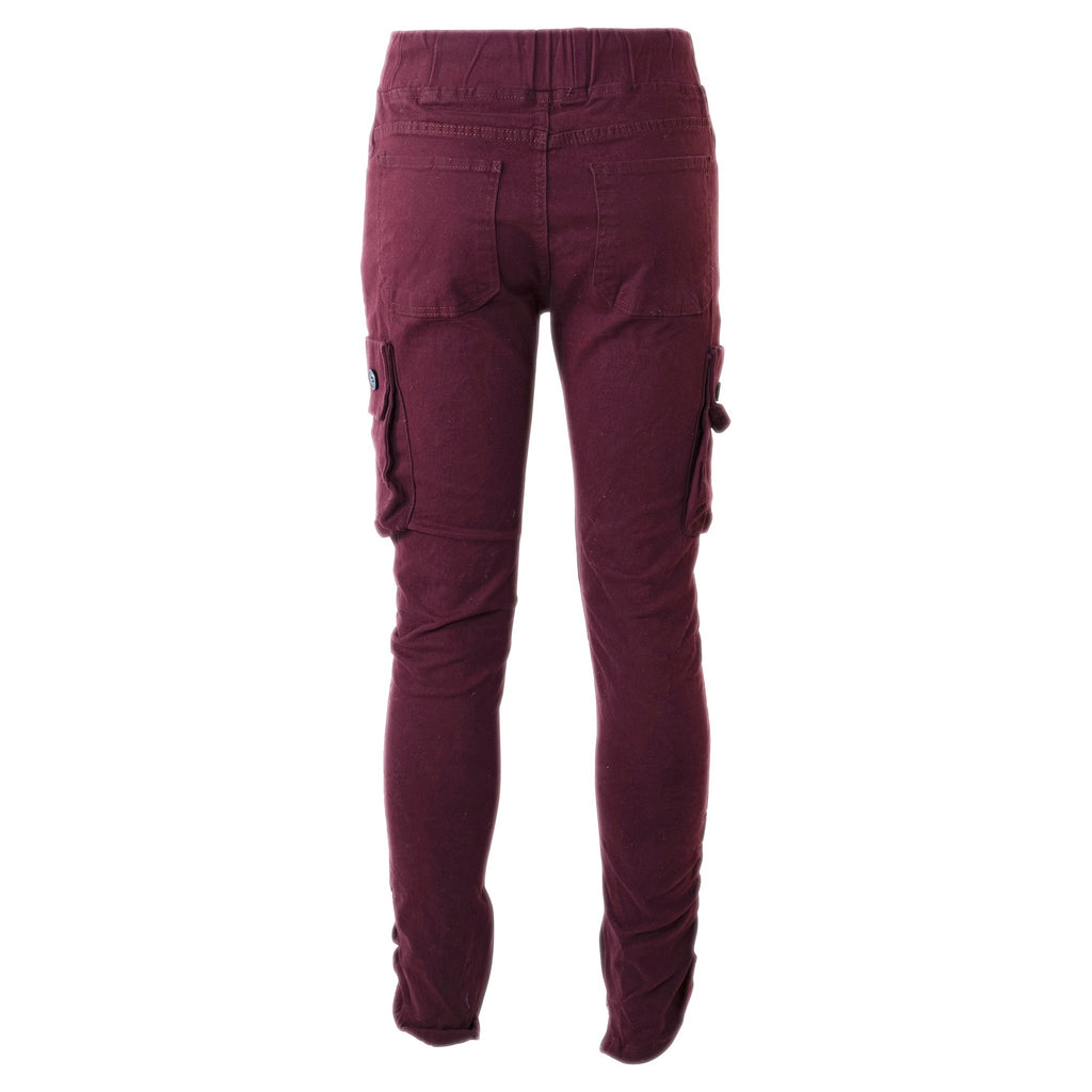 Travis Red Cargo Joggers - ACES WILDER