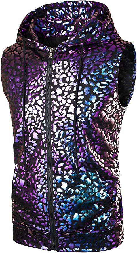 Trey Duo Chrome Hooded Vest