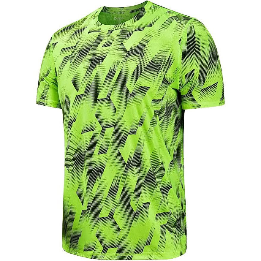 Vibrations Neon Patterned T-Shirt - Aces Wilder