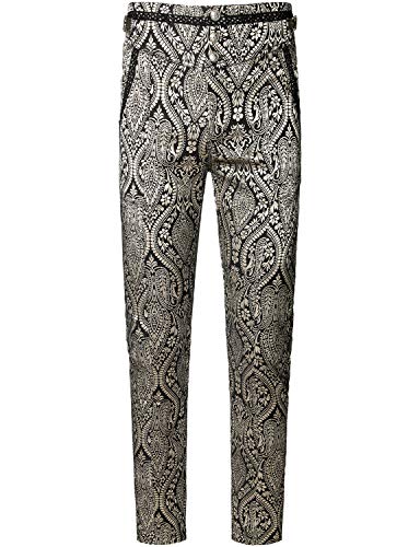 Vivaldi Patterned Slim-fit Pants - Aces Wilder