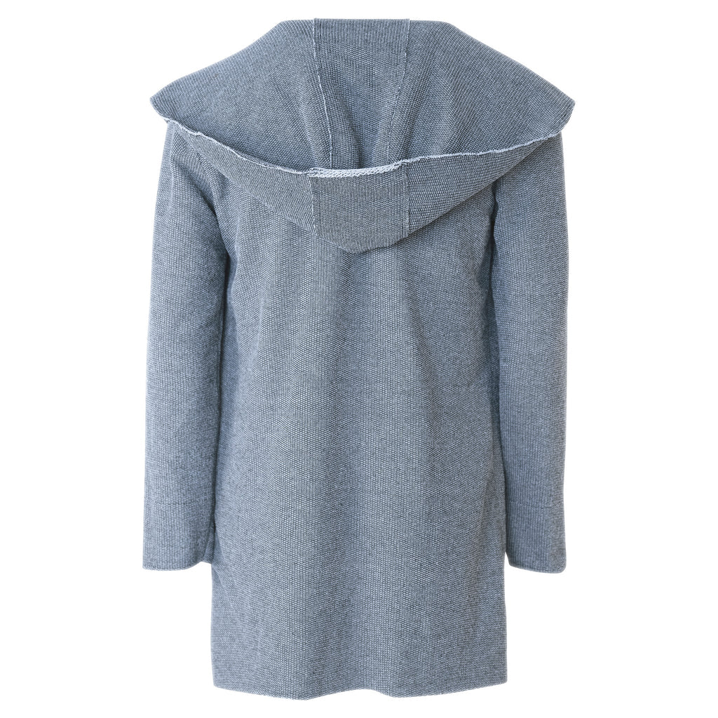 Watson Gray Open Front Hooded Jacket - ACES WILDER