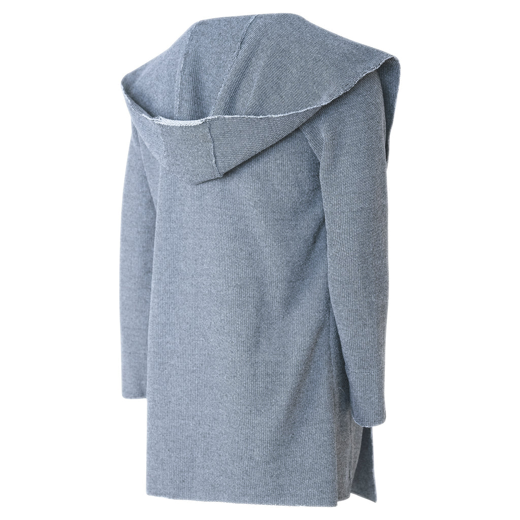 Watson Gray Open Front Hooded Jacket - ACES WILDER