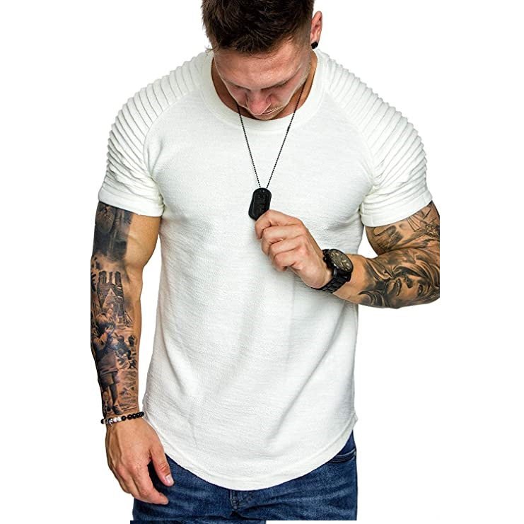 White Ribbed Tee - Aces Wilder